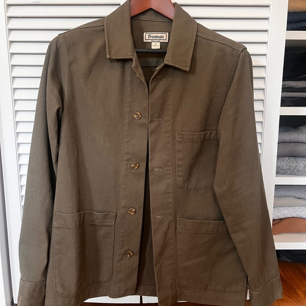 Freeman Studio Coat - Olive